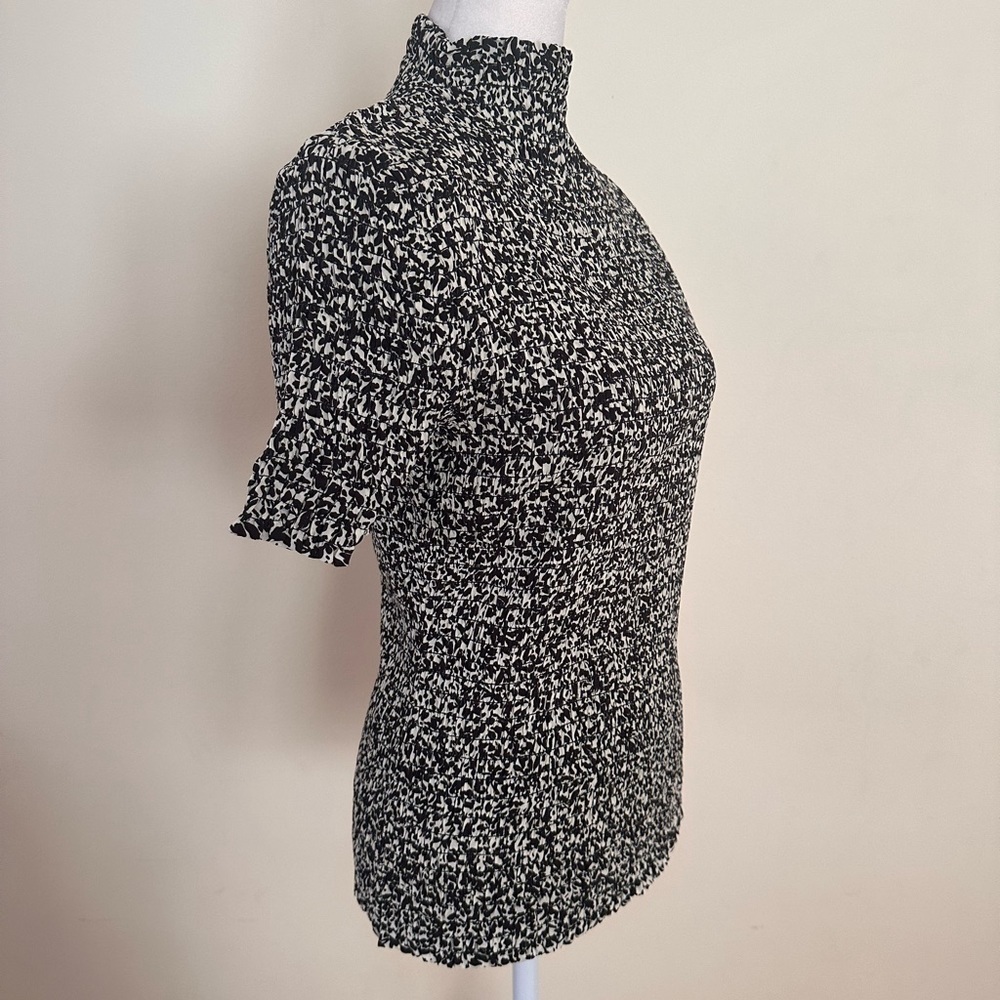 Proenza Schouler White Label Micro Floral Smocked Top Women's - Picture 5 of 10